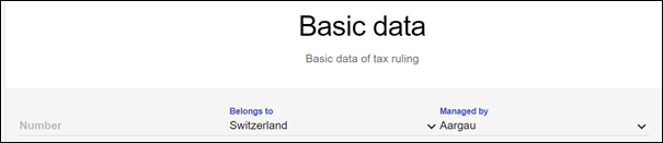Basic data